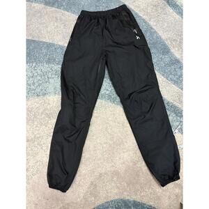 Hot Suit Black Sauna Windbreaker Pants Women’s Size Medium 31-32